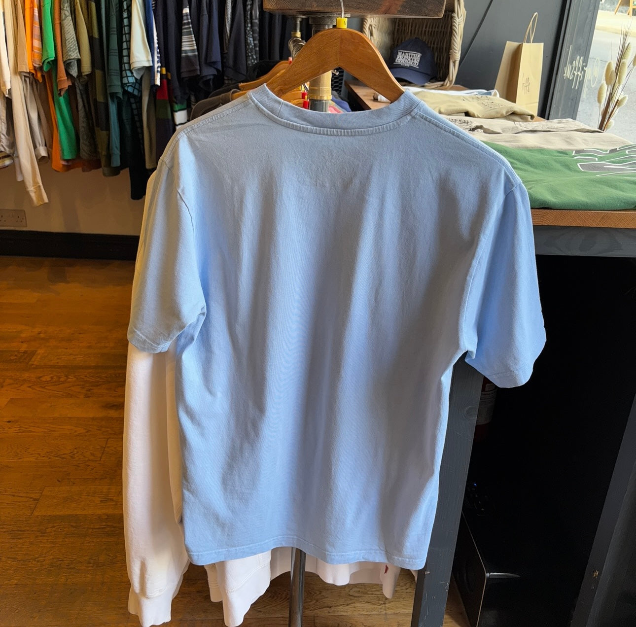 Palace SS24 Pallissimo Graphic T-Shirt Light Blue (Medium)