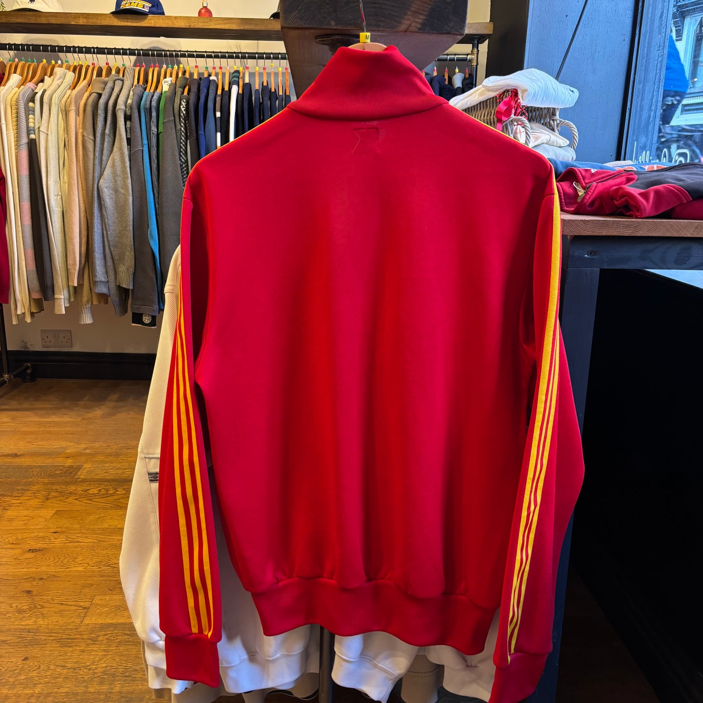 Spain Adidas 2006/07 Track Jacket Red (Medium)