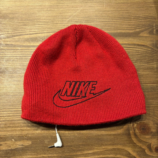 Nike Spellout Beanie Red