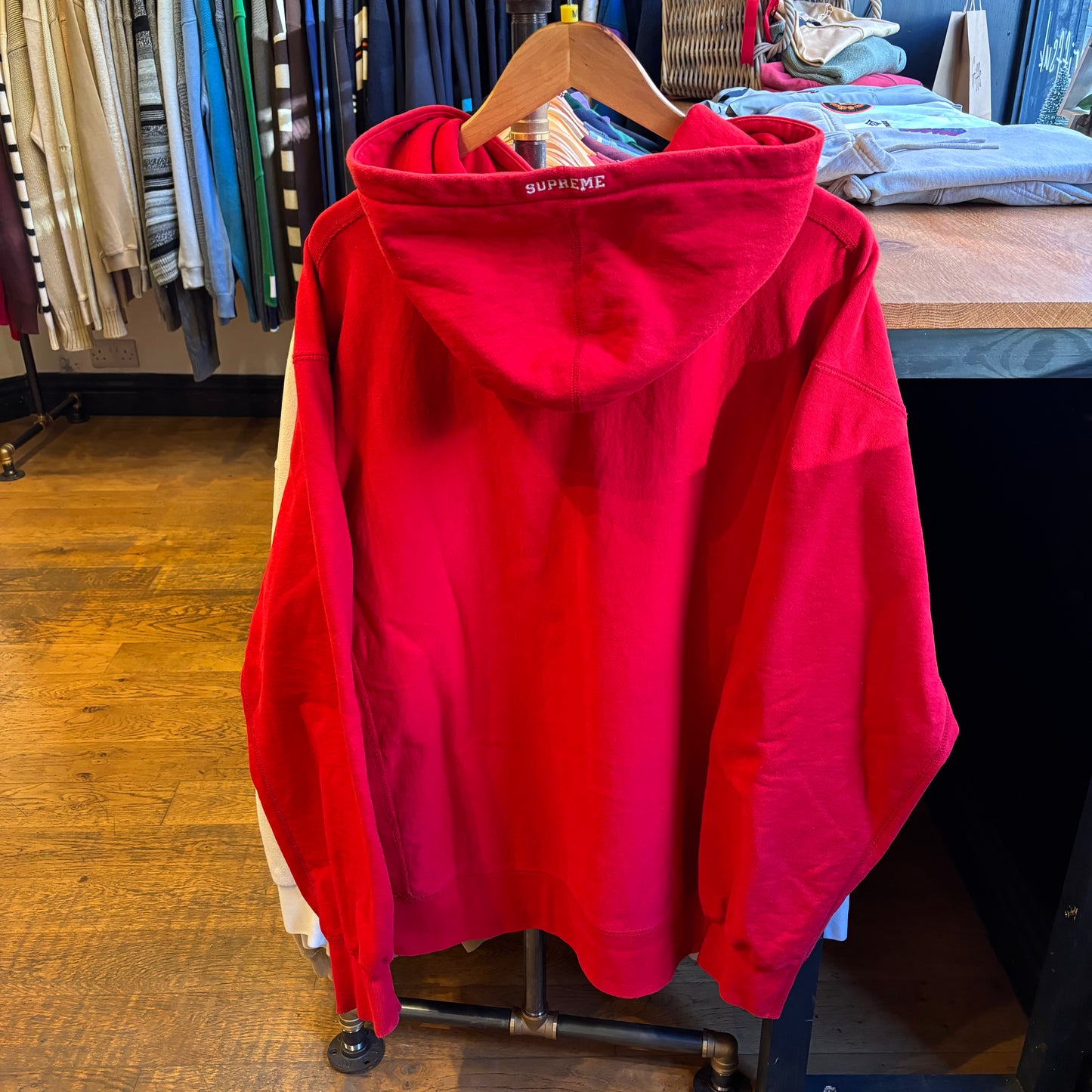 Supreme FW20 S Logo Hooded Sweatshirt Red (XL)