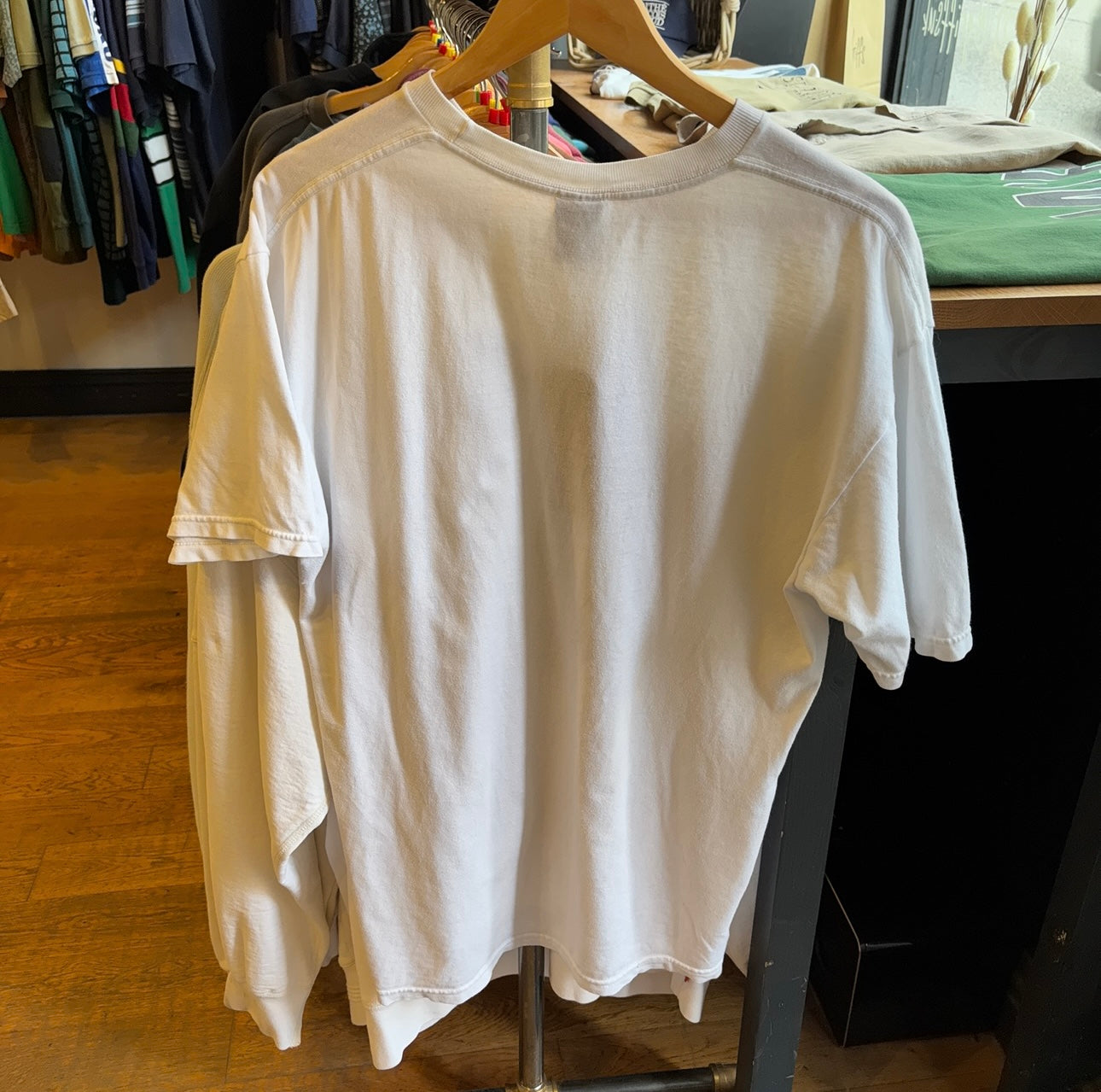 Stussy Bear Print Graphic T-Shirt White (Large)
