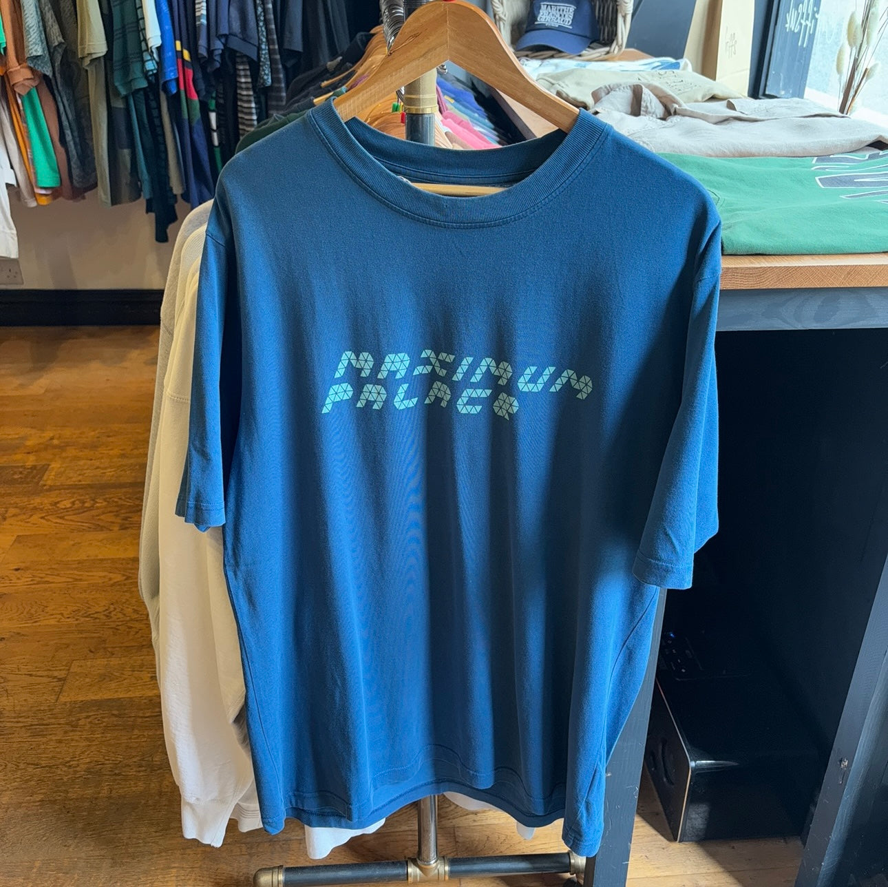 Palace FW17 Tri Flect T-Shirt Blue (Large)