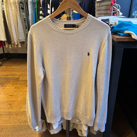 Ralph Lauren Knit Jumper Cream (Medium)