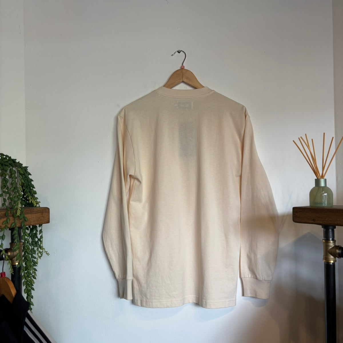 Palace FW23 Crack Me Up Longsleeve T-Shirt Cream (Small)