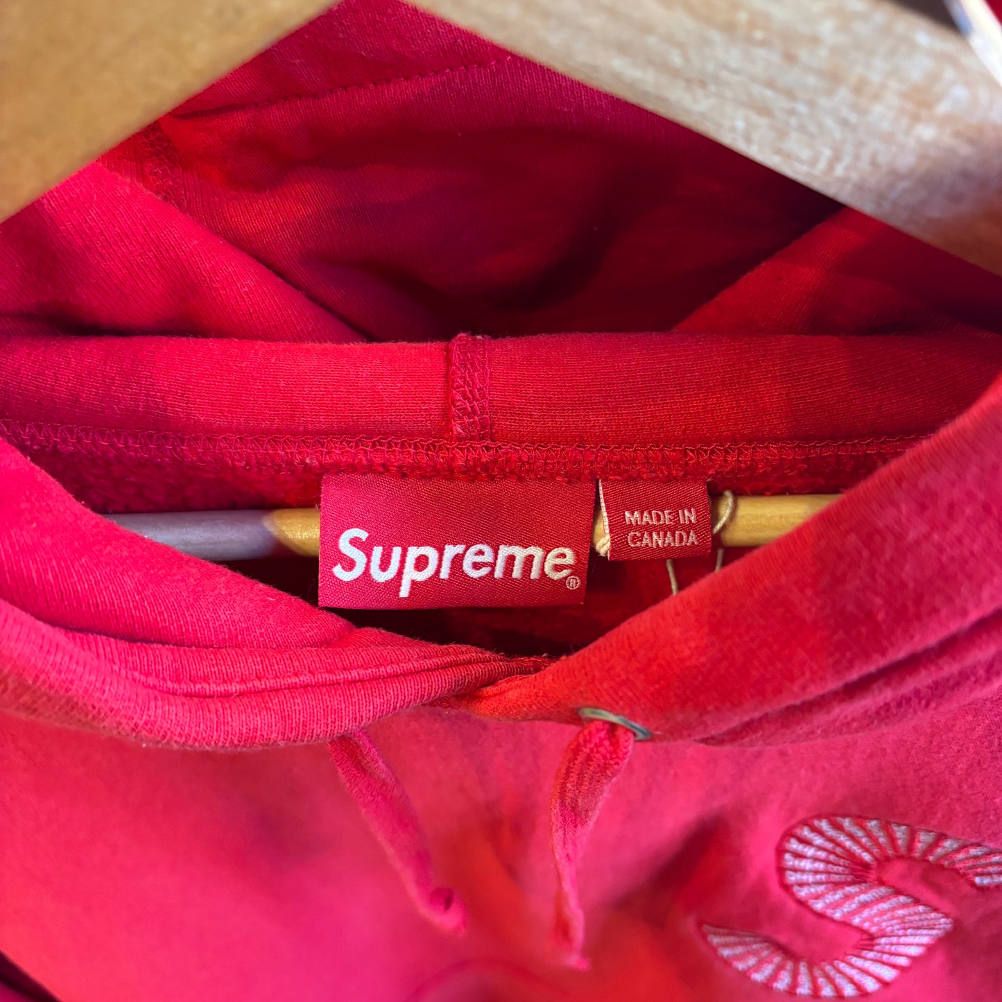 Supreme FW20 S Logo Hooded Sweatshirt Red (XL)