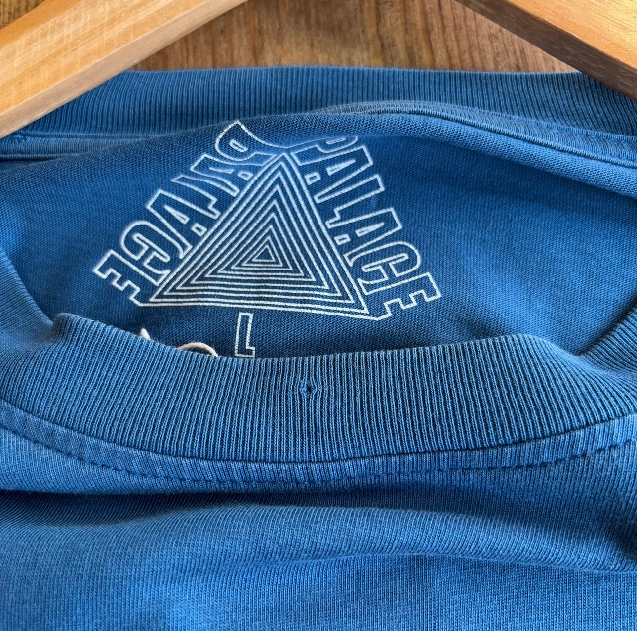Palace FW17 Tri Flect T-Shirt Blue (Large)