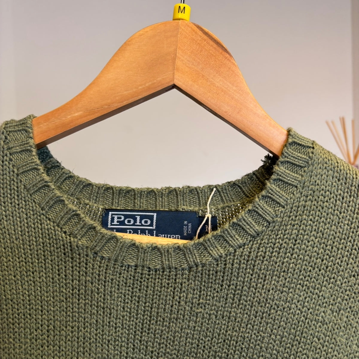 Ralph Lauren Pullover Knit Jumper Green (Medium)