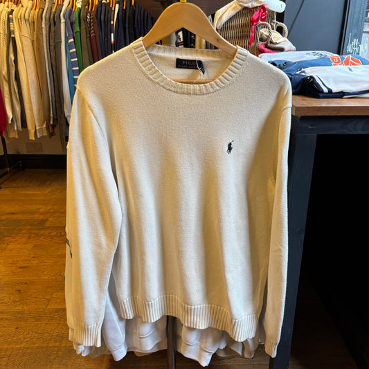 Ralph Lauren Knit Jumper Cream (Medium)