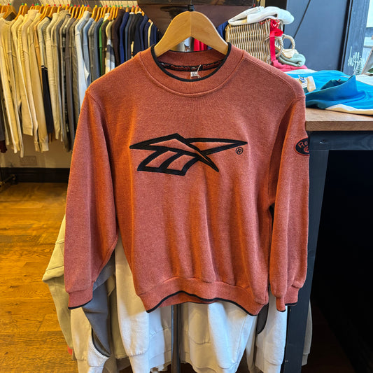 Reebok Big Logo Sweatshirt Orange (XXS)