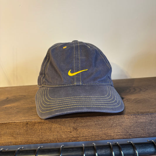 Nike Swoosh Cap Blue/Yellow (One Size)