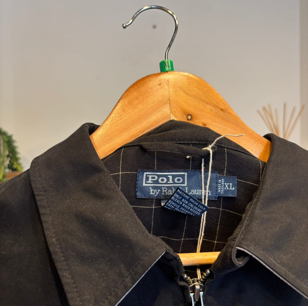 Ralph Lauren Harrington Zip Jacket Black (XL)