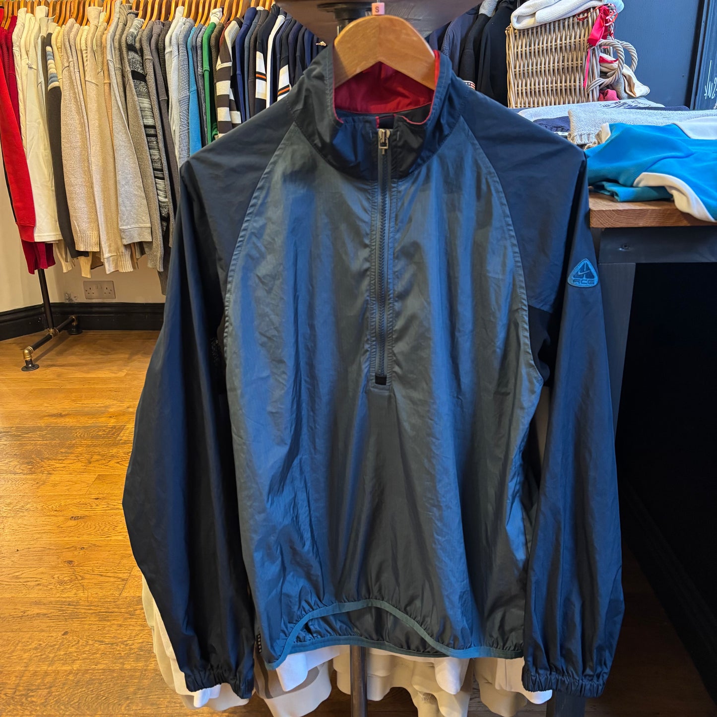 Nike ACG Windbreaker Jacket Navy (Small)