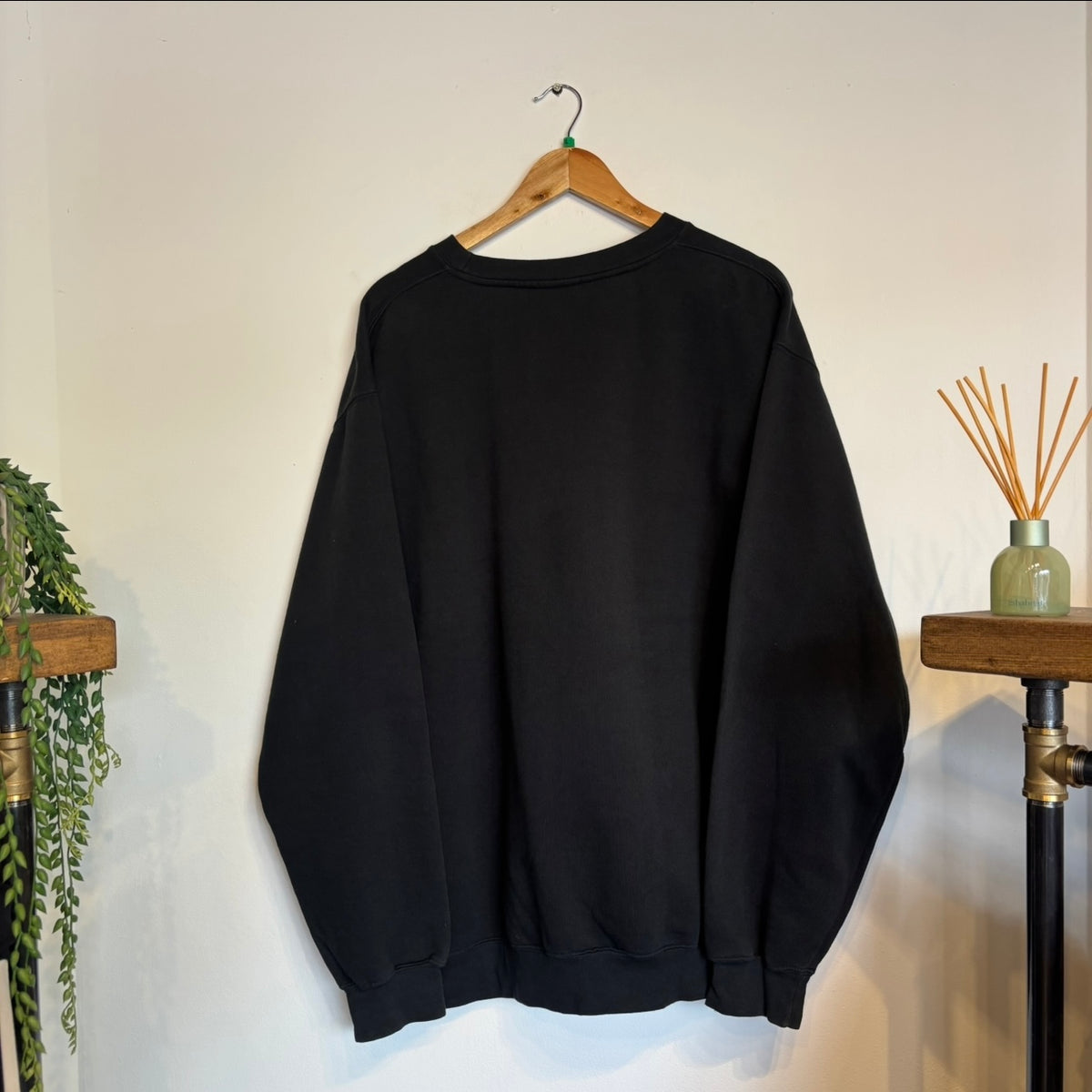 Timberland Weathergear Spellout Oversized Sweatshirt Black (XL)