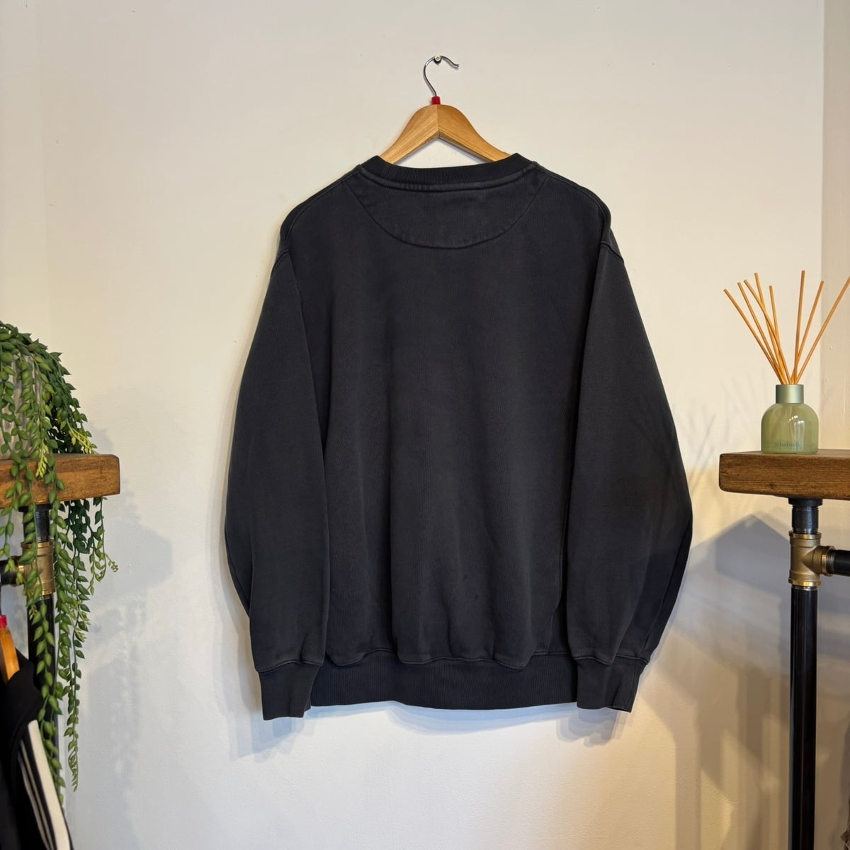 Palace FW20 Alas Spellout Crew Sweatshirt Navy (Large)