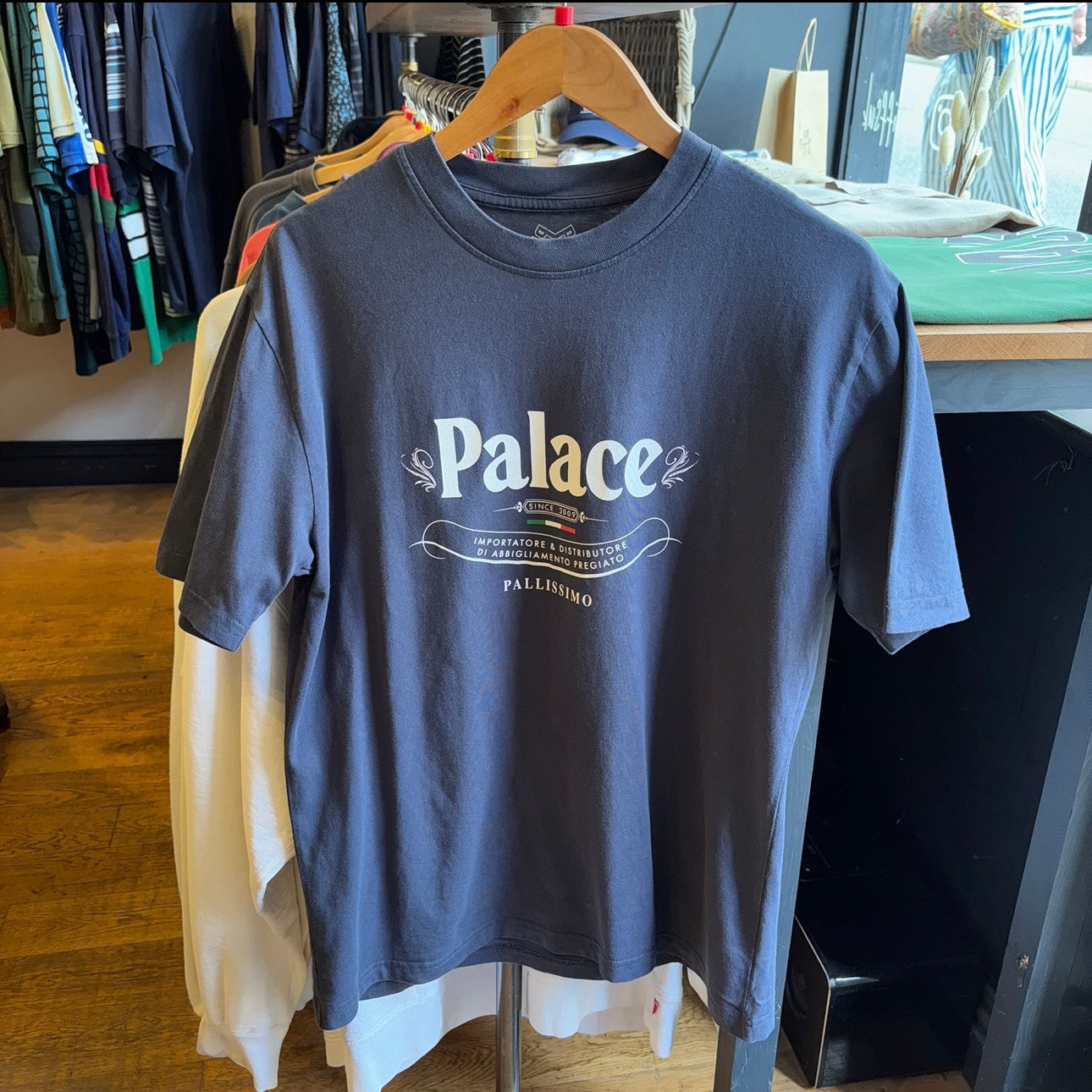 Palace SS24 Pallissimo T-Shirt Navy (Large)