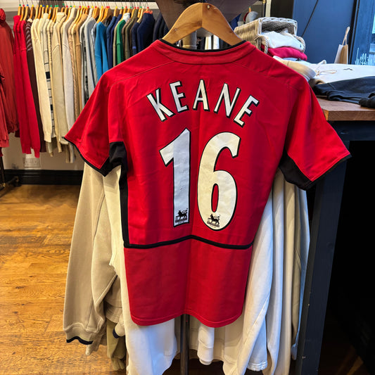 Man United Nike 2002/04 Roy Keane Shirt (Medium Boys)