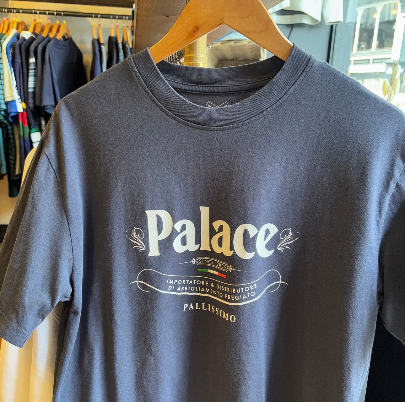 Palace SS24 Pallissimo T-Shirt Navy (Large)
