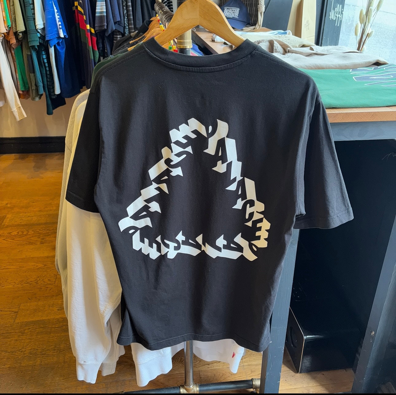 Palace FW22 Nein Fuss T-Shirt Black (Medium)