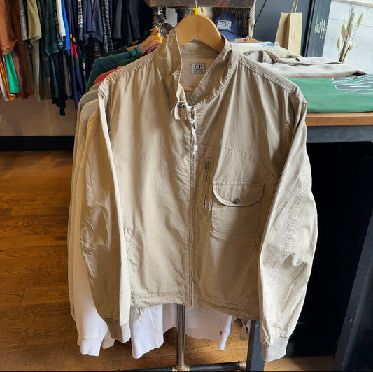 CP Company 2000's Harrington Style Jacket Cream (Medium)