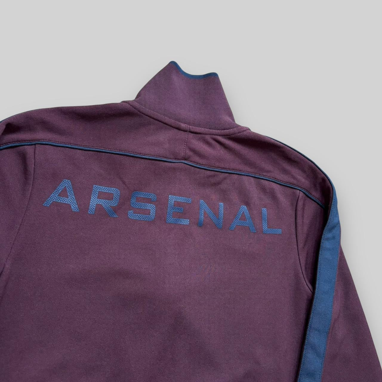 Vintage Arsenal Zip Up Training Jacket (Small)