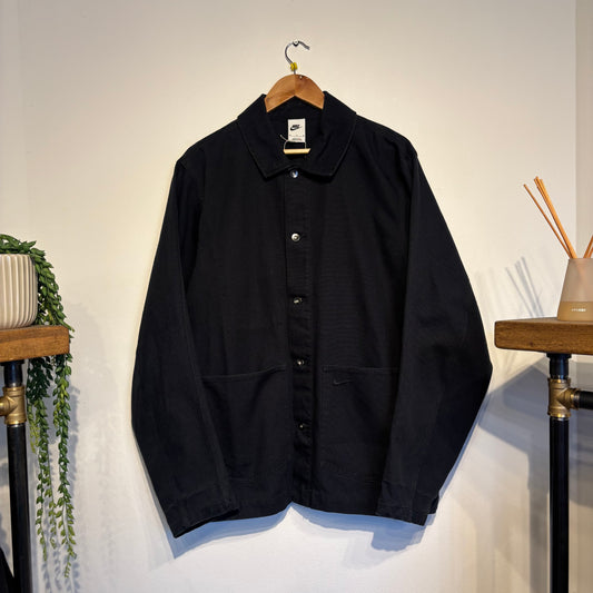 Nike Life Canvas Chore Jacket Black (Medium)
