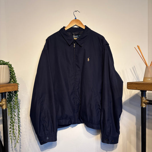 Ralph Lauren Harrington Zip Up Jacket Navy (XXL)