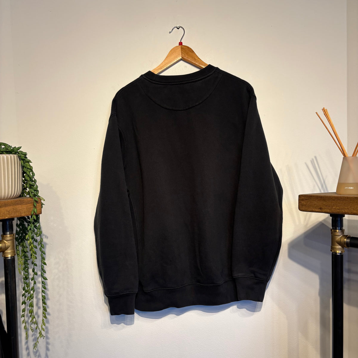 Palace FW20 Alas Crew Sweatshirt Black (Large)