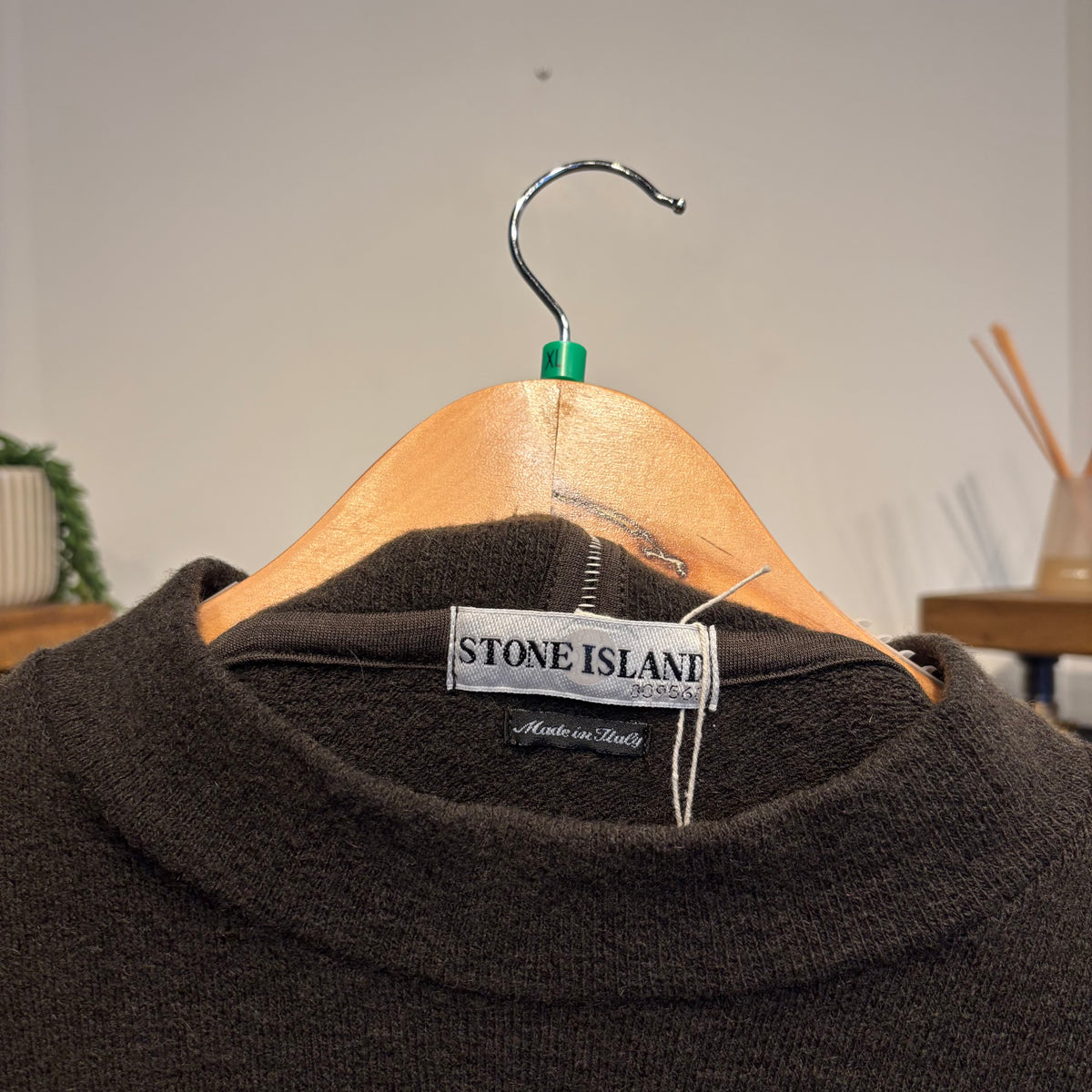 Stone Island A/W 2002 Pullover Jumper Brown (XL)