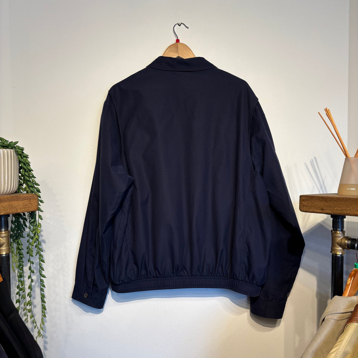 Ralph Lauren Harrington Zip Jacket Navy (Large)