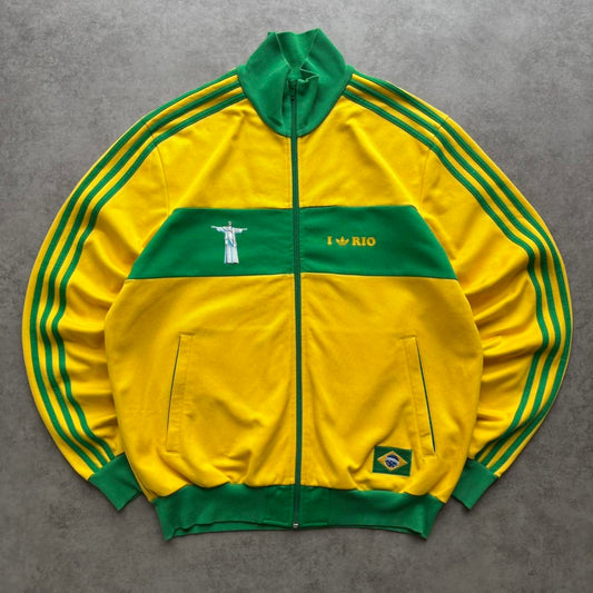 Adidas Brazil Jacket Yellow (XL)