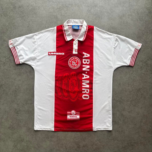 Ajax  1997-98 Shirt White (Large)
