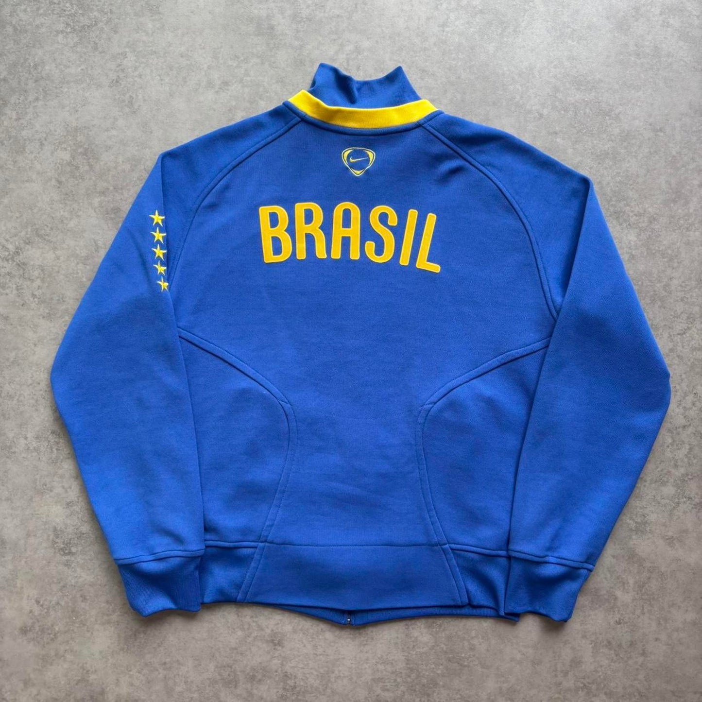 Nike Brazil Jacket Blue (Large)