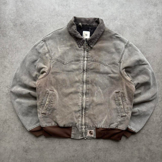 Carhartt Santa Fe Jacket Grey (Large)