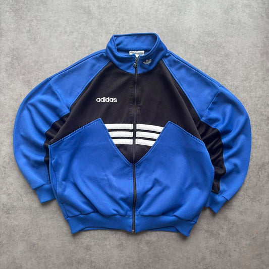 Vintage Adidas Jacket Blue (Medium)