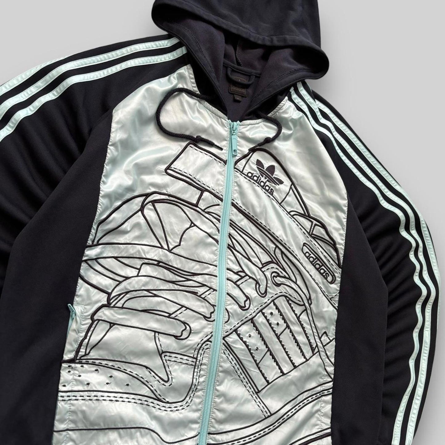 Adidas Hoodie Blue (Medium)