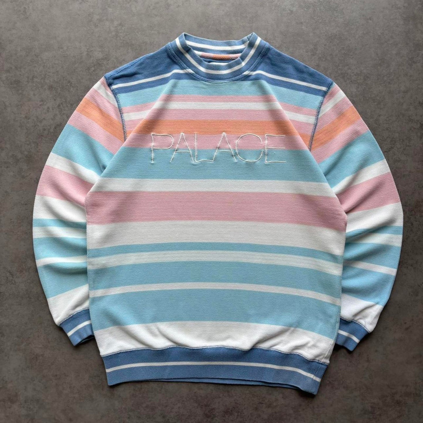 Palace SS18 Demando Sweatshirt Blue (Small)