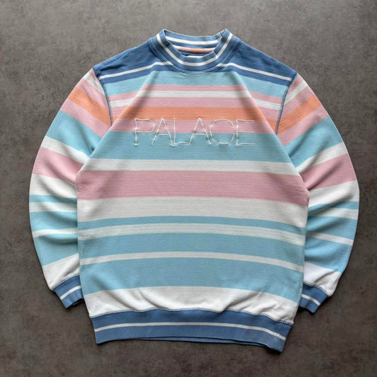 Palace SS18 Demando Sweatshirt Blue (Small)
