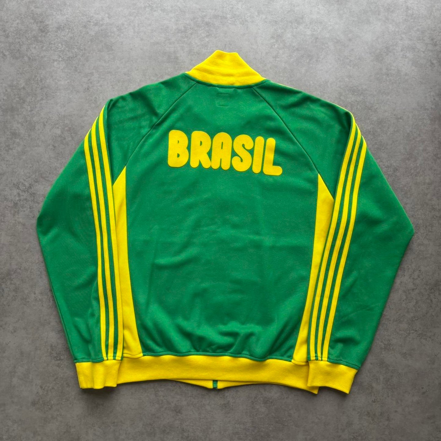Adidas Brazil Jacket Green (Large)