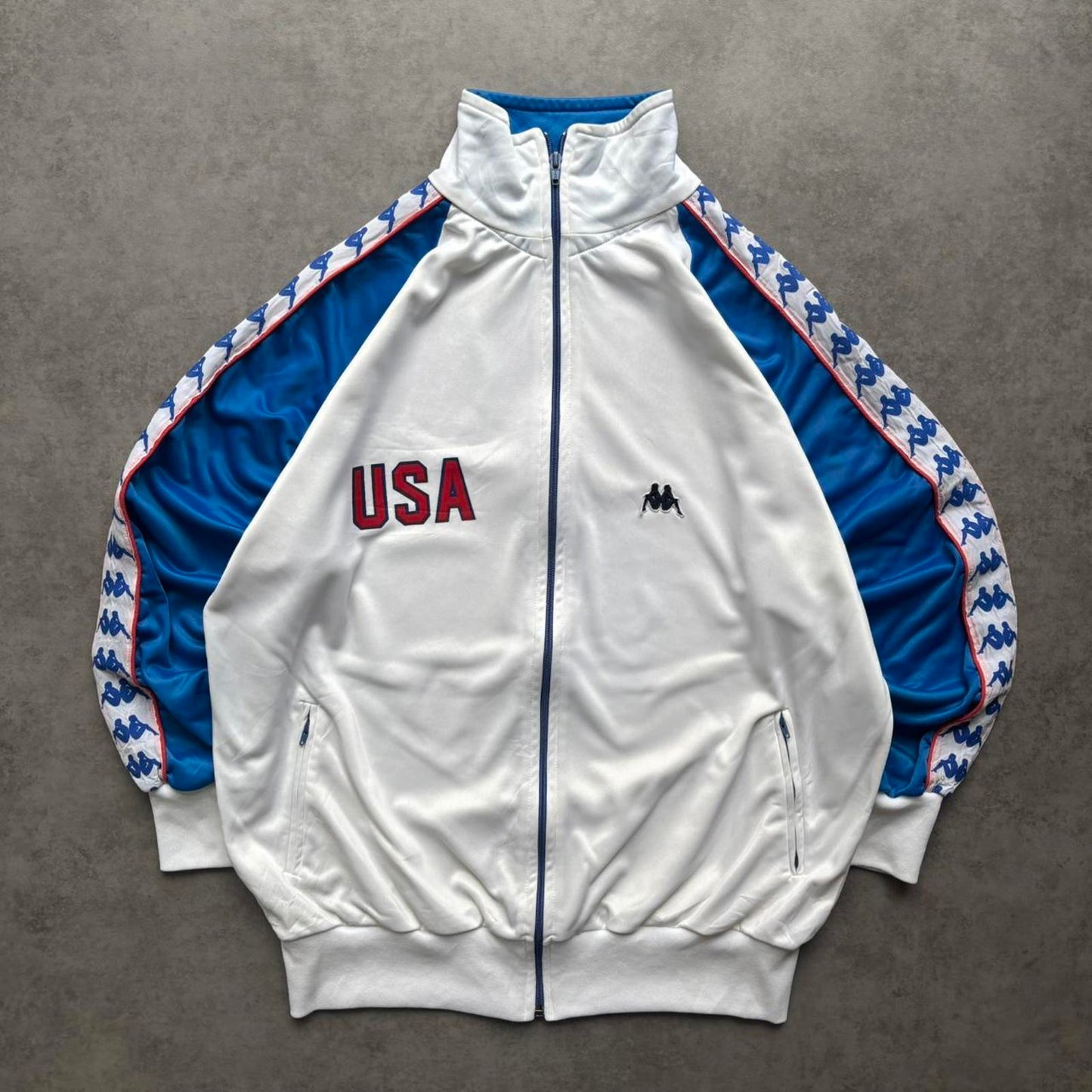 USA Kappa 1984 Olympic Jacket White (Large)